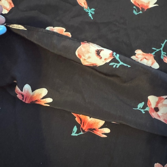 MM Couture Floral Black Maxi Dress - Picture 4 of 14